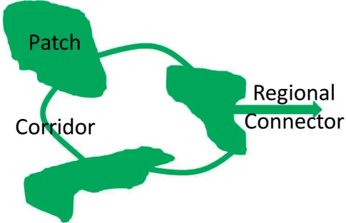 Figure 1.3: Abstraction of green infrastructure