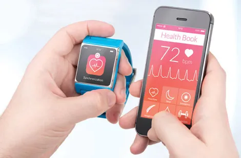 Figure 1.1 An example of how technology can be used to support our health and well-being