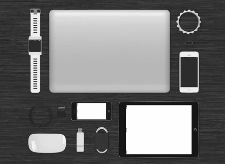 Figure 1.2 Examples of technologies that can be used to improve health and well-being
