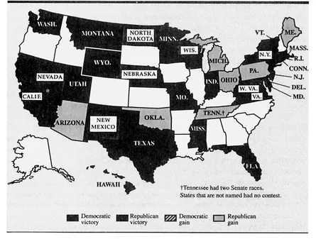 Figure 1. 1994 Races for the Senate