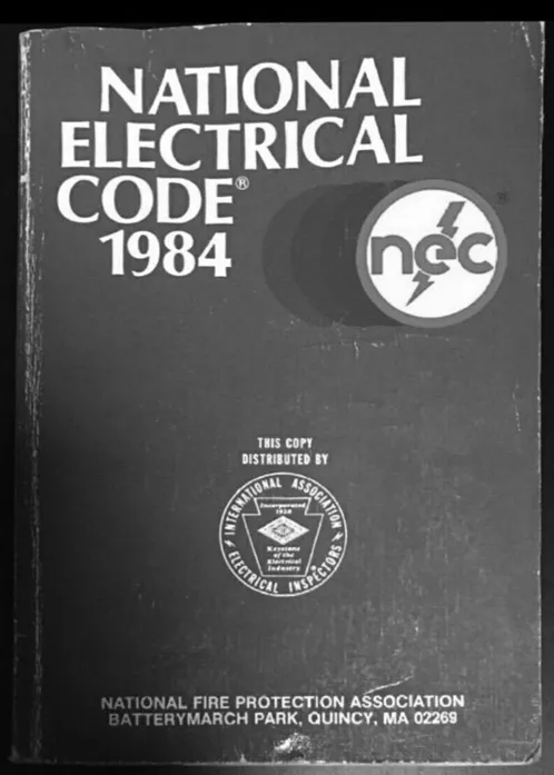 Figure 1.1 1984 NEC (a much smaller Code book)