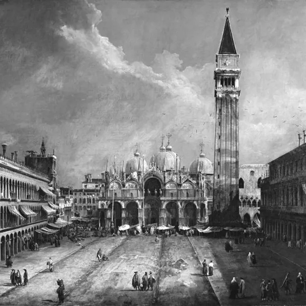 Figure 1.2 Canaletto (Giovanni Antonio Canal), Piazza San Marco Venezia (ca. 1723–1724)