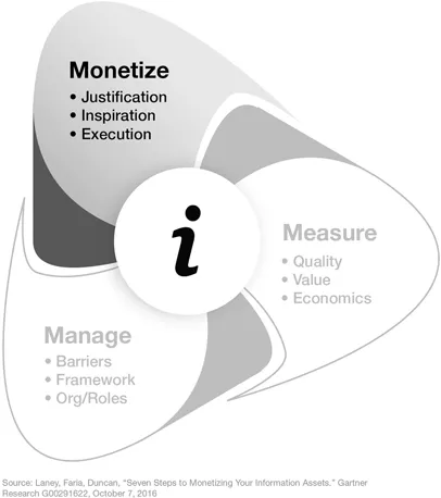 Figure 1.2 Infonomics—Monetize Information