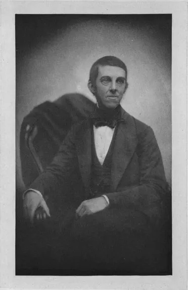 Figure 1.2 Photographer unknown, Portrait of Oliver Wendell Holmes, Sr., 1860. Courtesy of the Houghton Library, Harvard University, olvwork594981. Public Domain.