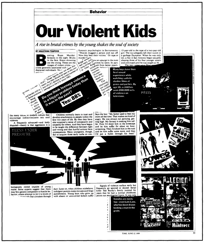 Figure 1.1. A Time feature article, 1989.