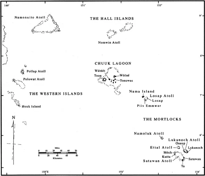Map 1.2 —Chuuk State, Federated States of Micronesia