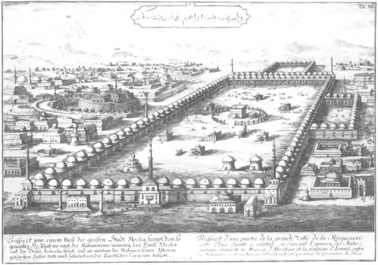 PLATE 2 J. B. Fischer von Erlach. Makkah, 1721. Perspective. (Entwurff einer historischen Architectur)