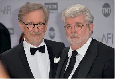 FIGURE 1.1 Directors Steven Spielberg & George Lucas at the American Film Institute Life Achievement Award gala at the Dolby Theatre, Hollywood. (Featureflash Photo Agency/Shutterstock.com)