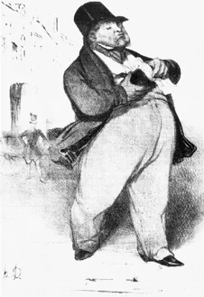 FIGURE 1.5 Daumier, The Banker. French Types (D 263, 1835). Brandeis University Libraries, Waltham, Massachusetts, the Benjamin J. and Julia M. Trustman Collection (Photo credit: David Caras).