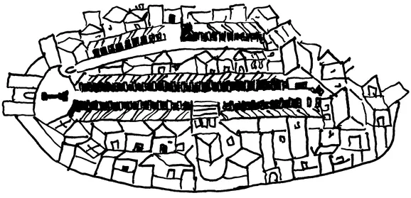 Madaba plan of Byzantine Jerusalem