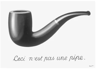 1. René Magritte, The Betrayal of Images, 1929, Los Angeles County Museum of Art.