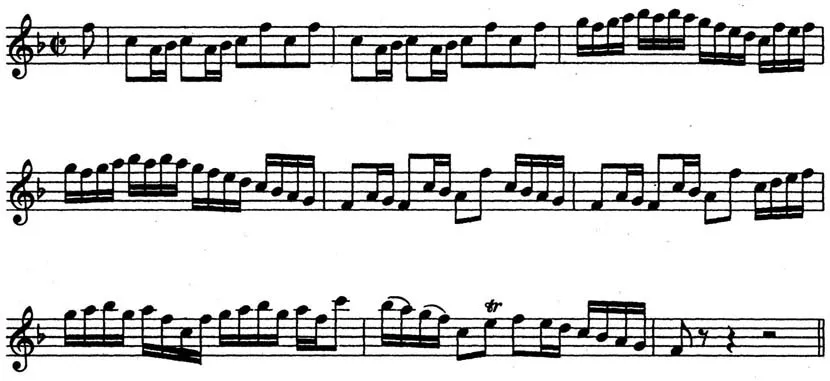 Ex. 1-3 Brandenburg Concerto II, First Movement
