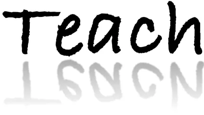 FIGURE 1.3 For many learners, teach does not necessarily mean learn