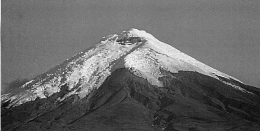 Figure 1.1 The summit ice cap of the volcano Cotopaxi, Ecuador.