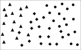 Figure 1.1a Spatial pattern of economic entities