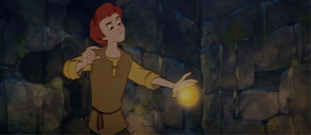 FIGURE 1.4 The bauble from Disney’s The Black Cauldron was one of the first 3D elements to be combined with 2D animation. © Disney Enterprises, Inc.