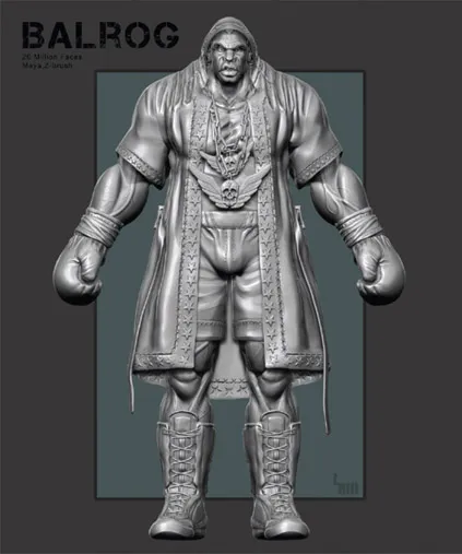 FIGURE 1.7 3D character modeled by Loraine Howard III, 2008, SCAD alum.