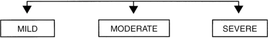 Figure 2.1 A Continuum or Dyslexia