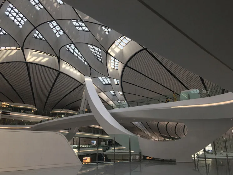 1.5 Daxing Airport, Beijing, China. Zaha Hadid Architects (2019)