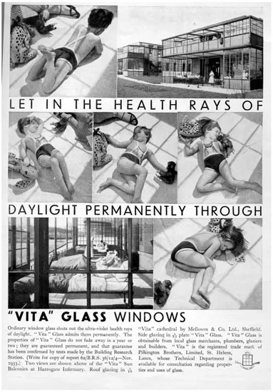 Figure 1.1 Advertisement from Architectural Review (01.1935).