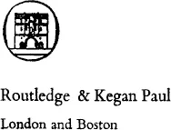 Logo: Published by Routledge Press, New York and London