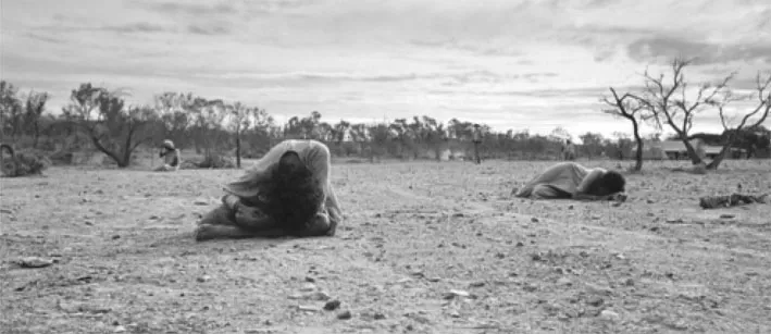Figure 1.2 Rabbit-Proof Fence is an example of a film world that is often imagined by the audience, but rarely experienced.