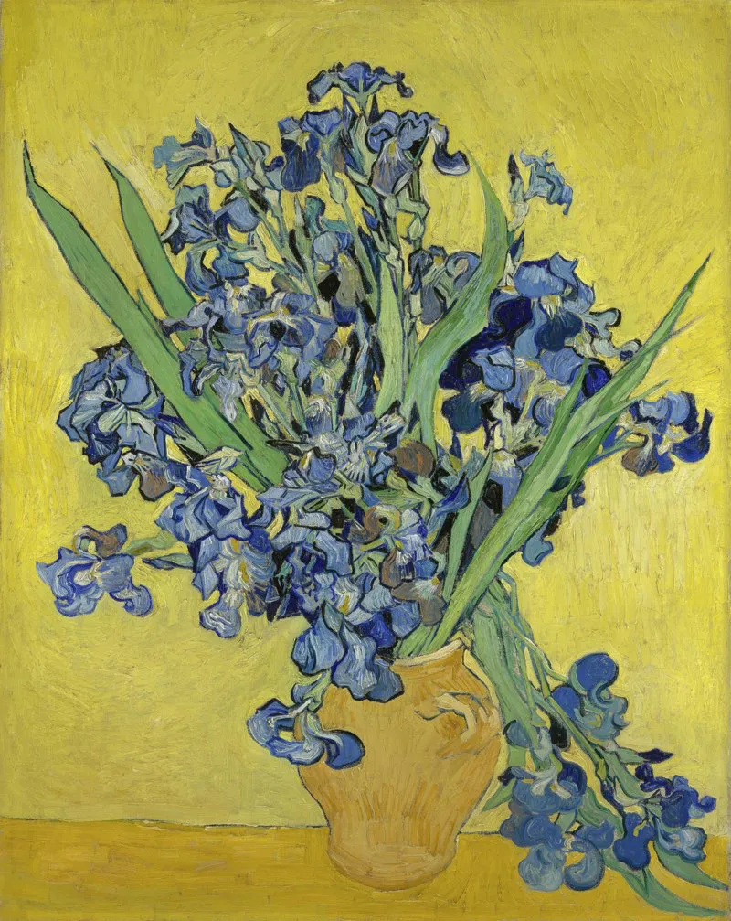 Vincent van Gogh, Irises, oil on canvas, Arles, 1890 © Van Gogh Museum Amsterdam (Vincent van Gogh Foundation)