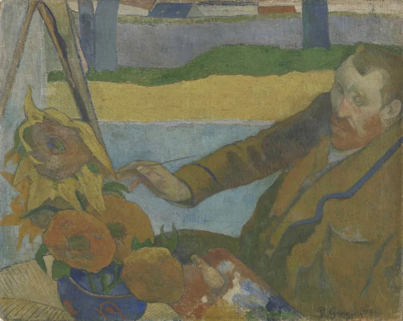 Paul Gauguin, Vincent van Gogh Painting Sunflowers, Arles, 1888 © Van Gogh Museum Amsterdam (Vincent van Gogh Foundation)