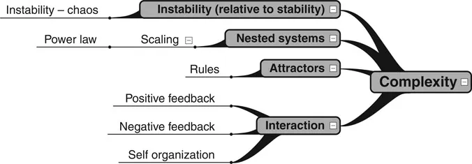 Figure 1.1 A complexity theory framework.