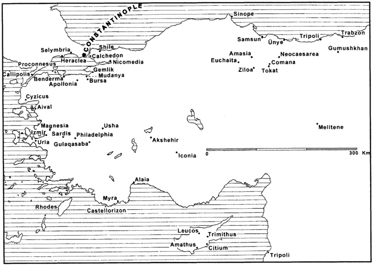 Figure 13. Travels in Turkey