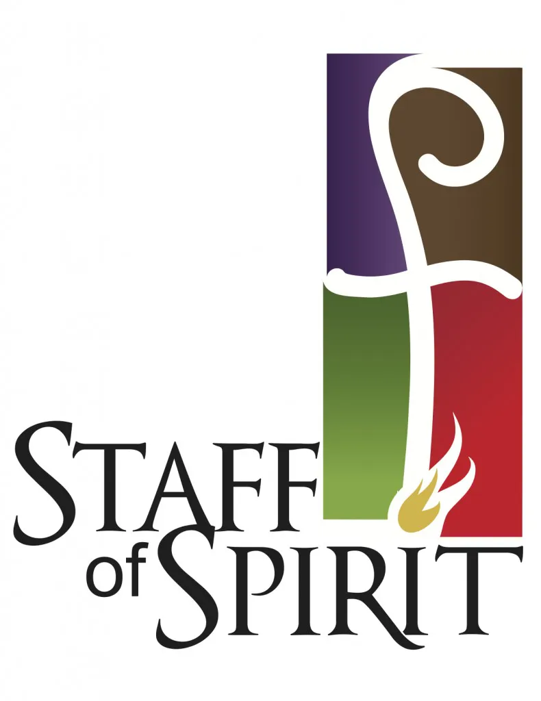 Permission is granted for reproduction of this Staff of Spirit logo and spiritual practice guide for personal use in electronic form or hard copy. The Staff of Spirit logo can be reproduced for group members as well as used as a cover to create a booklet.