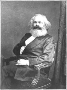 Fig. 14.3. Photographic portrait of Karl Marx, by John Jabez Edwin Mayall; 1875. International Institute of Social History, Amsterdam; photo: Commons.wikimedia.org.
