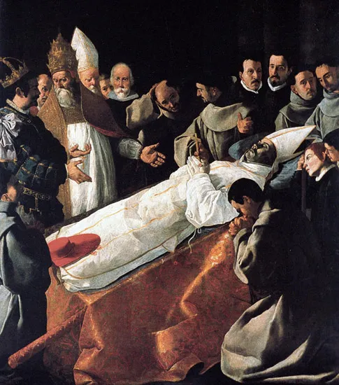 Funerales de San Buenaventura.