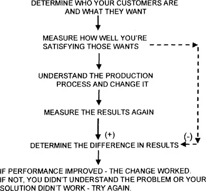 Figure 1–1 The Quality Improvement Process