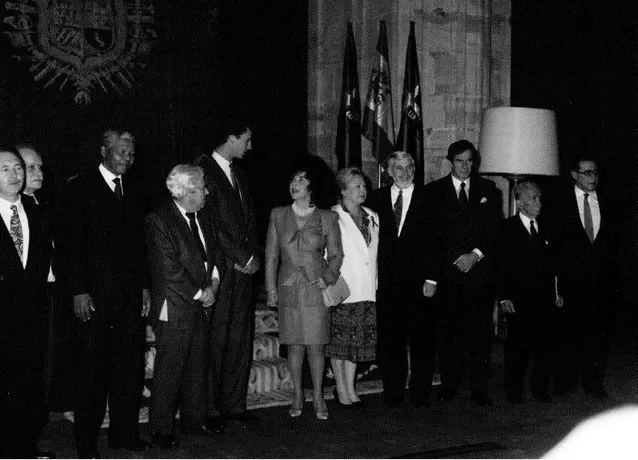 Foto de grupo de los premiados