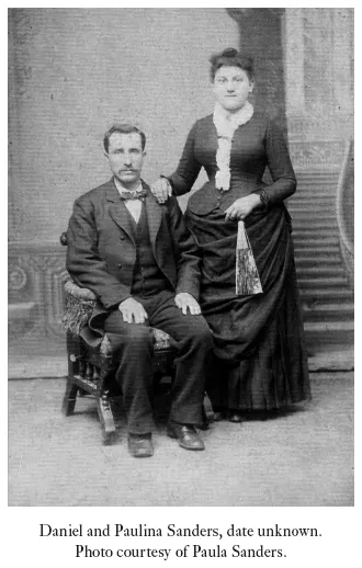 Image: Daniel and Paulina Sanders, date unknown. Photo courtesy of Paula Sanders.