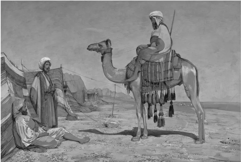 Figure 1.2 A Bedouin Encampment, Dating Between 1841 and 1851