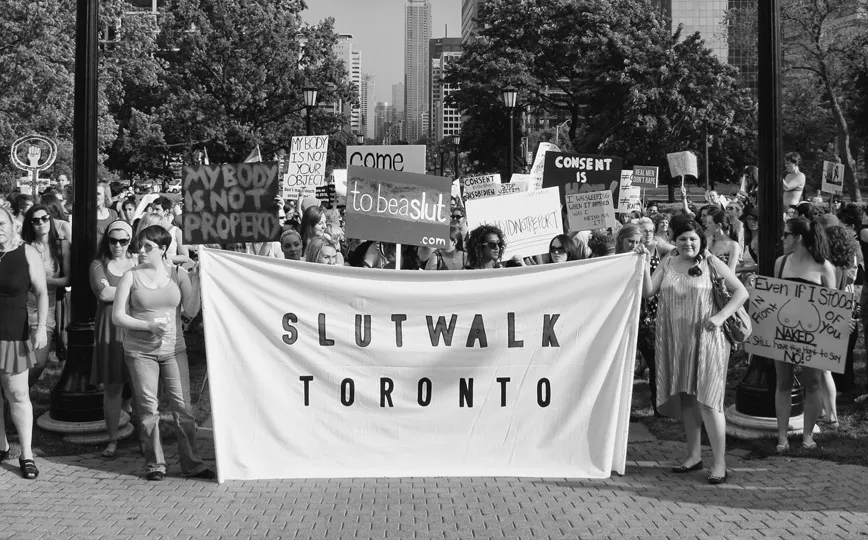 Figure 1.1 SlutWalk Toronto, 2012. Reproduced courtesy of Loretta Lime.