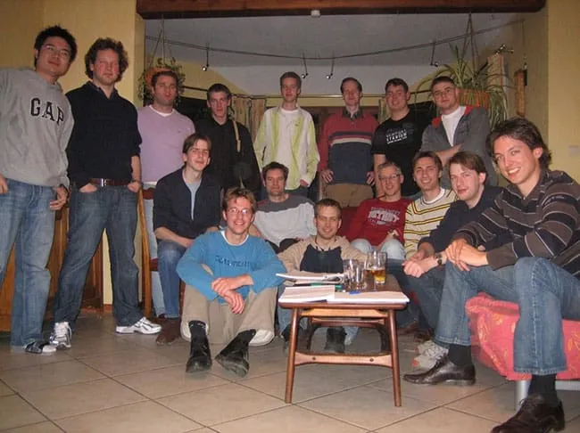 Figure 1.4 – Original Mendix team members, 2007
