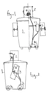 Artist interpretation of Danny Hillis's robot made from paint cans. (See endnote.) 