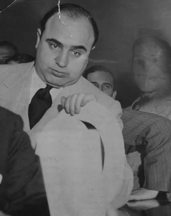 Capone in court