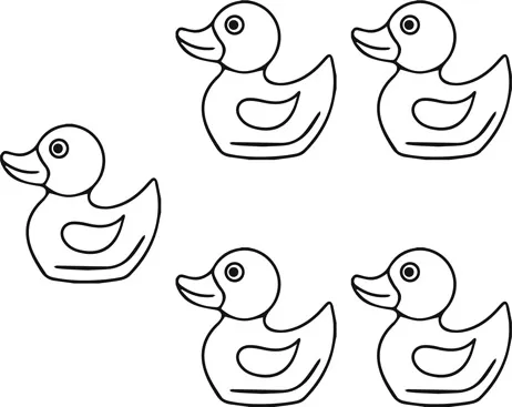 FIGURE 1.1 Some number of ducks