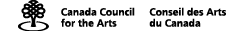 Logo: Canada Council for the Arts