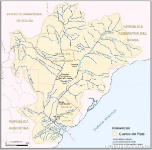 Mapa de Bolivia y Perú