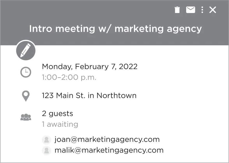 illustration described by text