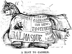 Figure 1.1: ‘A Hint to Cabmen’, Punch, 14 January 1847, p. 31, AP101.P8, E. S. Bird Library, Syracuse University.