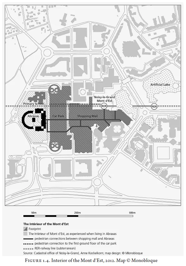 Image: FIGURE 1.4. Interior of the Mont dâEst, 2012. Map © Monobloque