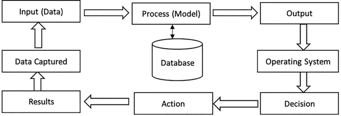 Showing the various phases of database system from input processing, storing and retrieval.