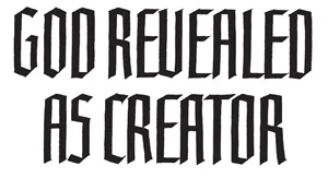 God Revealed as Creator