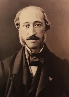 A photograph of Edmond Becquerel.